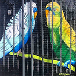 Caged Birds by Frank Campagna
